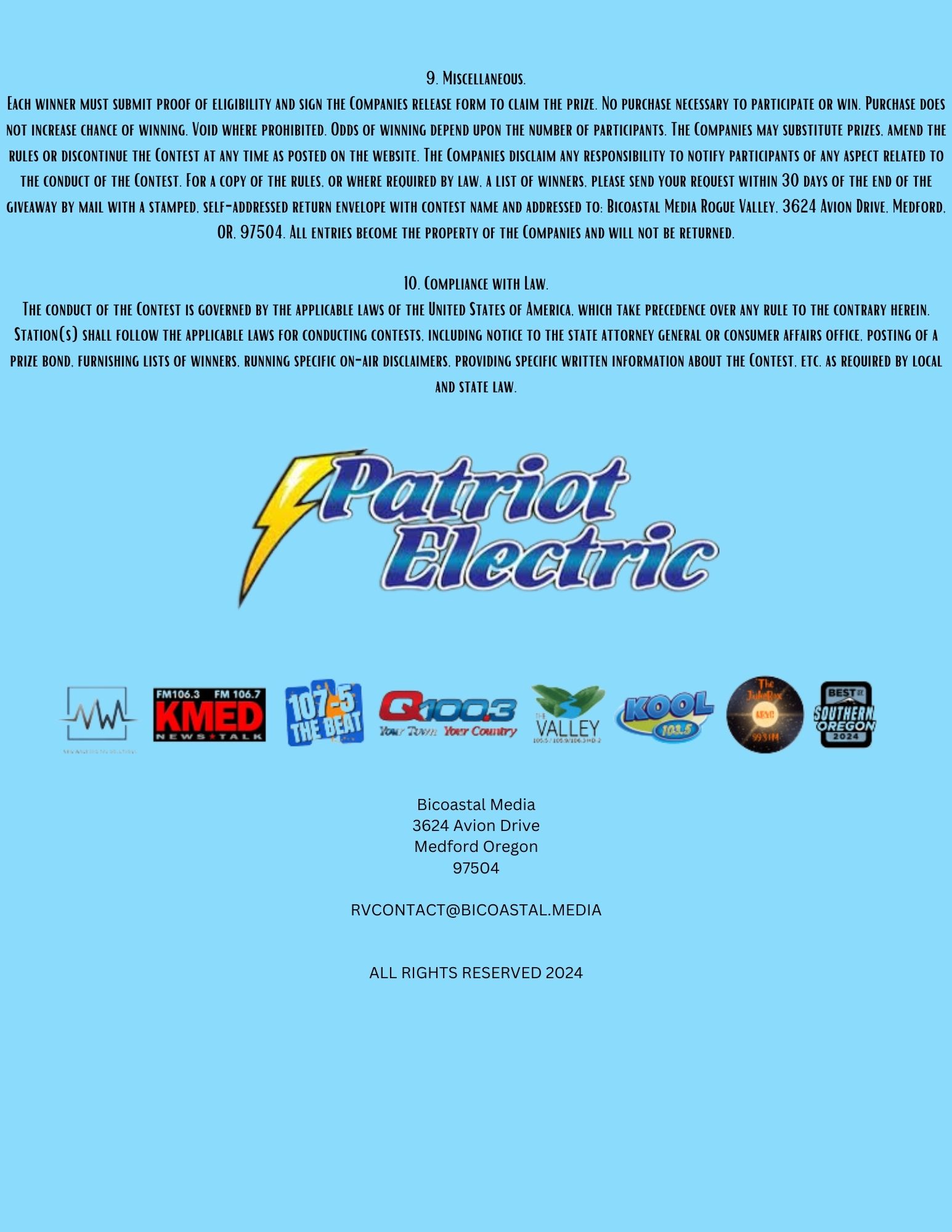 The Valley FM PATRIOT ELECTRIC BICOASTAL MEDIA GENERAC
